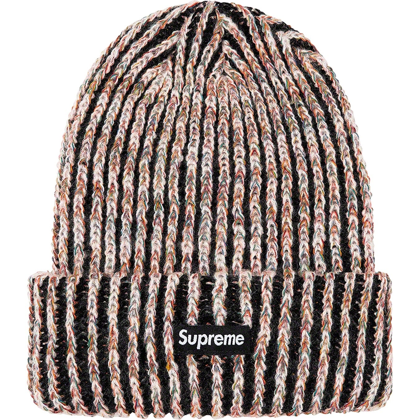 Rainbow Knit Loose Gauge Beanie view 4